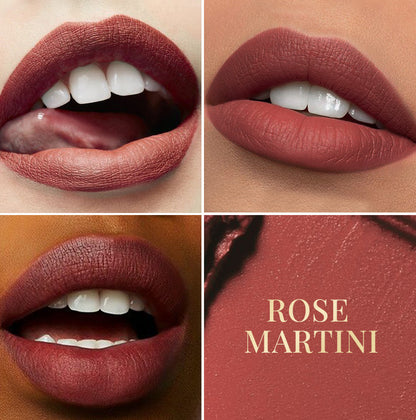 Creamy Matte Kiss Bullet Lipstick - Rose Martini