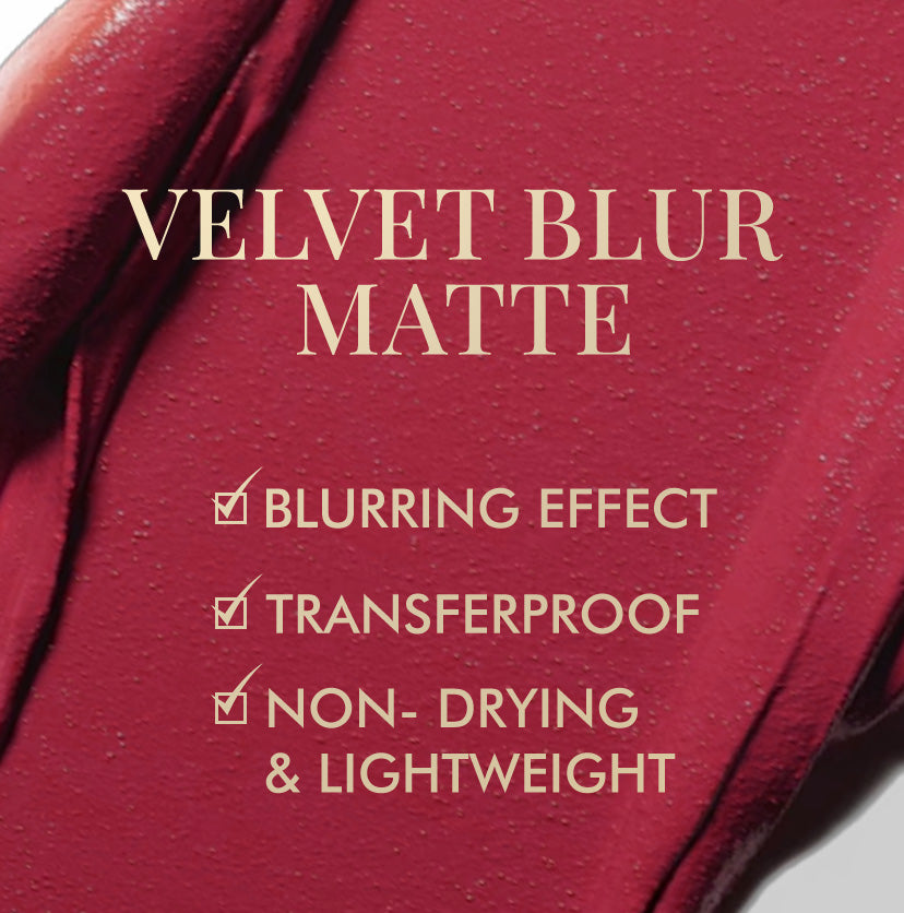 Velvet Blur Matte Liquid Lipstick - Subtle Sangria