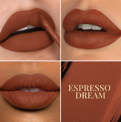 Velvet Blur Matte Liquid Lipstick - Espresso Dream